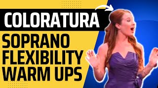 Advanced Coloratura Warm Ups For Flexibility → Full Range Exercises For High Soprano Singers [upl. by Mendive]