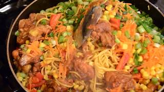 Chicken Chow Mein Guyanese Style [upl. by Niki]