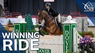 2019 Dover SaddleryUSEF Hunter Seat Medal Final Winning Ride Emma Fletcher [upl. by Maiga]