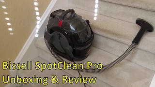 Bissell 3624 SpotClean Pro  Unboxing amp Review [upl. by Mchugh]