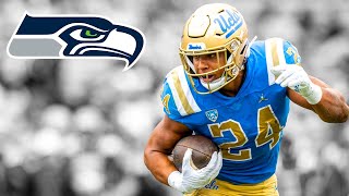 Zach Charbonnet Highlights 🔥  Welcome to the Seattle Seahawks [upl. by Nomelif480]