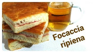 Focaccia ripiena soffice [upl. by Orly617]