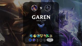 Garen Top vs Shen  EUW Diamond Patch 141 [upl. by Kcirdor]