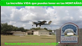 GRANBURYCon AEROPUERTO PRIVADO para sus RESIDENTES asi viven enclavados en las MONTAÑAS de TEXAS [upl. by Lucchesi221]