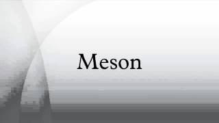 Meson [upl. by Aterg]