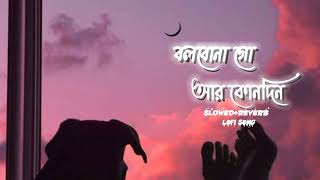 ❤বলবোনা গো আর কোনদিন গানbolechile go valobashi go song🥀💔 [upl. by Ambrosane]