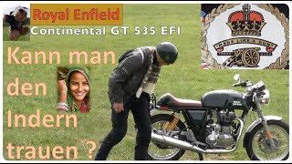 Kann man den Indern trauen   Ein Review der Royal Enfield Continental GT 535 EFI [upl. by Ainoek695]