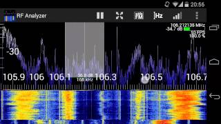 RF Analyzer version 107 with AMFM demodulation [upl. by Lisa]