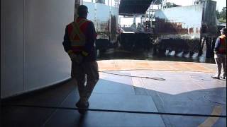 BC Ferries MV Queen of Surrey docking at Langdale Terminal [upl. by Eniruam953]