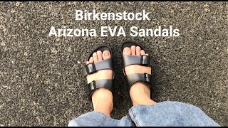 Birkenstock Arizona EVA Sandals Review [upl. by Tapes]