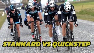 Quando Ian Stannard distrusse la Quick Step alla Omloop Het Nieuwsblad [upl. by Guss]