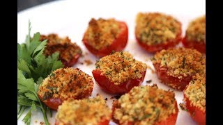 French Provencal stuffed tomatoes  lovely side dish for summer [upl. by Quinn]