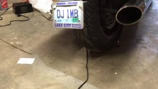 2014 Honda Valkyrie Exhaust Mod take 3 [upl. by Harriett984]