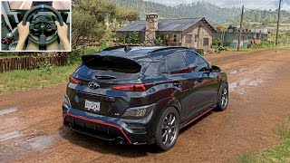 500HP Hyundai Kona N  Forza Horizon 5  Thrustmaster T300RS Gameplay [upl. by Rocker113]