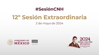 12ª Sesión Extraordinaria del Órgano de Gobierno 2 de mayo de 2024 [upl. by Elaina]