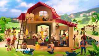 PLAYMOBIL  Le Poney Club Français [upl. by Gnuh]