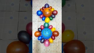 ASMR Various Water Colors 2Big and 24Mini balloons with Water Colorful Balloons Pop Reverse Satisfy [upl. by Siroled]