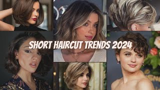 2024 Short Hair Trends  Different Hairstyles for Short Hair  Hair Trends 2024  2024 Haircut [upl. by Aleuqahs197]