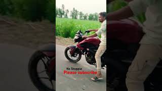 Dirt Bike  NS 200 Perfect Cordination  Rolling Stoppie dirtbike faizanalam ns200 [upl. by Sevein]