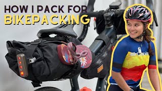 How I pack for a 3D2N bikepacking trip [upl. by Duwe68]