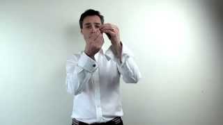 How To Use Cufflinks On A French Cuff Shirt [upl. by Ilsa183]