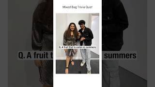 Mixed Bag Trivia Quiz 💛ruchikarathore indianvlogger love triggeredinsaan shortsfeedviralshort [upl. by Gaven]