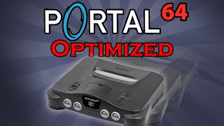 How I optimized Portal to run on the Nintendo 64 [upl. by Gladis]