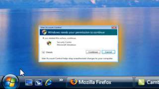 How to disable UAC User Account Control in Windows Vista [upl. by Ebag]