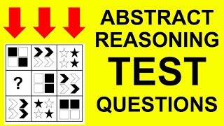 ABSTRACT REASONING TEST Questions and Answers UCAT UKCAT Non Verbal Reasoning [upl. by Pachton]