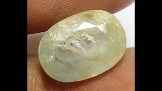 690 Carats Yellowish Blue Ceylon Sapphire Certificate no407LNG033311 [upl. by Lola]