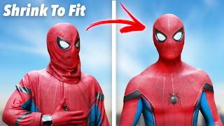 I Built SpiderMans Self Tightening Suit [upl. by Brad429]