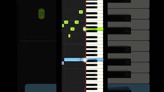 Kinichs Theme EASY Piano Tutorial  Genshin Impact shorts [upl. by Ydoc]