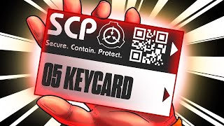 Escaping The SCP Foundation With Only 1 Health And A Card That Can Open Gates  SCP Challenge Thing [upl. by Anaujait245]