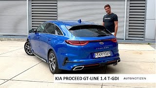 Kia Proceed 14 TGDI 140 PS  Review Test Fahrbericht [upl. by Laure]