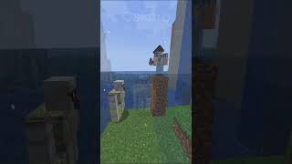 Minecraft Iron Golem Vs Player EDIT shorts minecraft [upl. by Holmun]