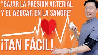 Medicina Alternativa Japonesa prueba un ejercicio para bajar la presión y el azúcar [upl. by Sharla]