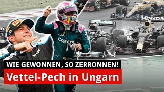 Vettel disqualifiziert Ocon Sensationssieger beim GP Ungarn  Rennen F1 Budapest 2021 [upl. by Sergei]