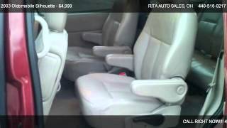 2003 Oldsmobile Silhouette versatrack  for sale in Wickliffe OH 44092 [upl. by Ayotol]