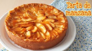 Tarta de manzana  Receta fácil  Mi tarta preferida [upl. by Htilil]