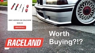 RACELAND COILOVERS Review amp Approval Slam your Car for CHEAP [upl. by Ilsel]