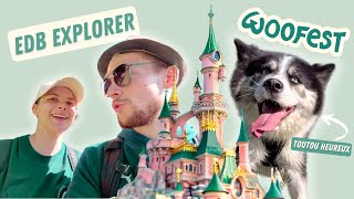 🎢LE DISNEYLAND POUR CHIEN Woofest Paris  EDB Explorer [upl. by Naynek]