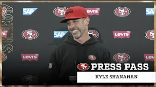 Kyle Shanahan Previews the 49ers Preparations for GBvsSF  49ers [upl. by Ayahc]