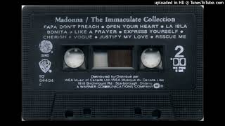 Madonna  Open Your Heart Immaculate Collection Mix Isolated Vocals [upl. by Salta353]