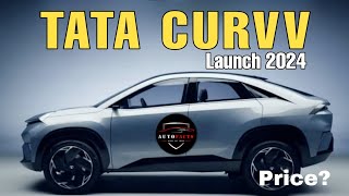 Tata Curvv ev  Launch 2024🔥Hyundai Creta Rival💯 tatamotors tatacurvv launch [upl. by Erlene]