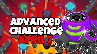 BTD6 Advanced Challenge  1 Tower Challenge  April 7 2024 [upl. by Jamima226]