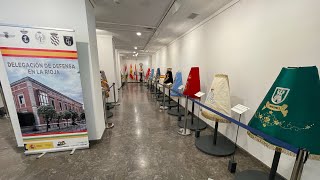 Exposición mantos militares de Virgen del Pilar 2 al 22 de octubre de 2024 Fundación Ibercaja [upl. by Erving]