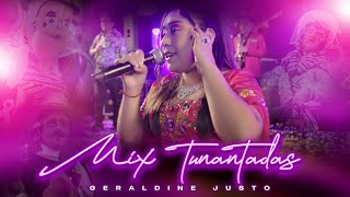 Mix Tunantadas en vivo  Geraldine Justo  Super Brillantes del Ande [upl. by Halyk]