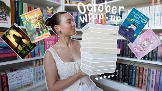 lets talk about the 12 books I read in October 📚 October wrapup [upl. by Laryssa]