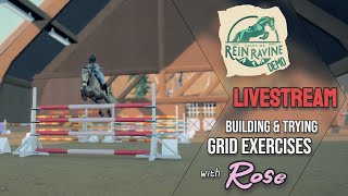 Livestream Building amp Trying Grid Exercises with Rose in the Tales of Rein Ravine Demo [upl. by Japha]