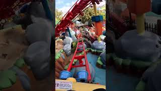 Disneyland Chip n Dales GADGET Coaster Ride Video [upl. by Enyrehtak]